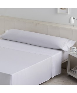 Plain white Hospitality bed linen set 50/50 cotton/poly