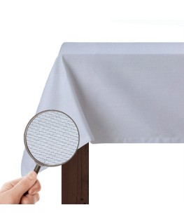"Raso liso ref-50" white hospitality tablecloth