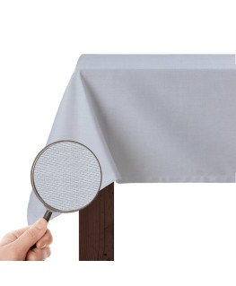 "Raso liso REF-502" white hospitality tablecloth