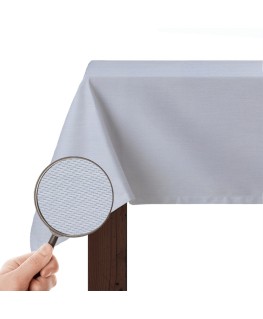 "Raso liso REF-10" white hospitality tablecloth